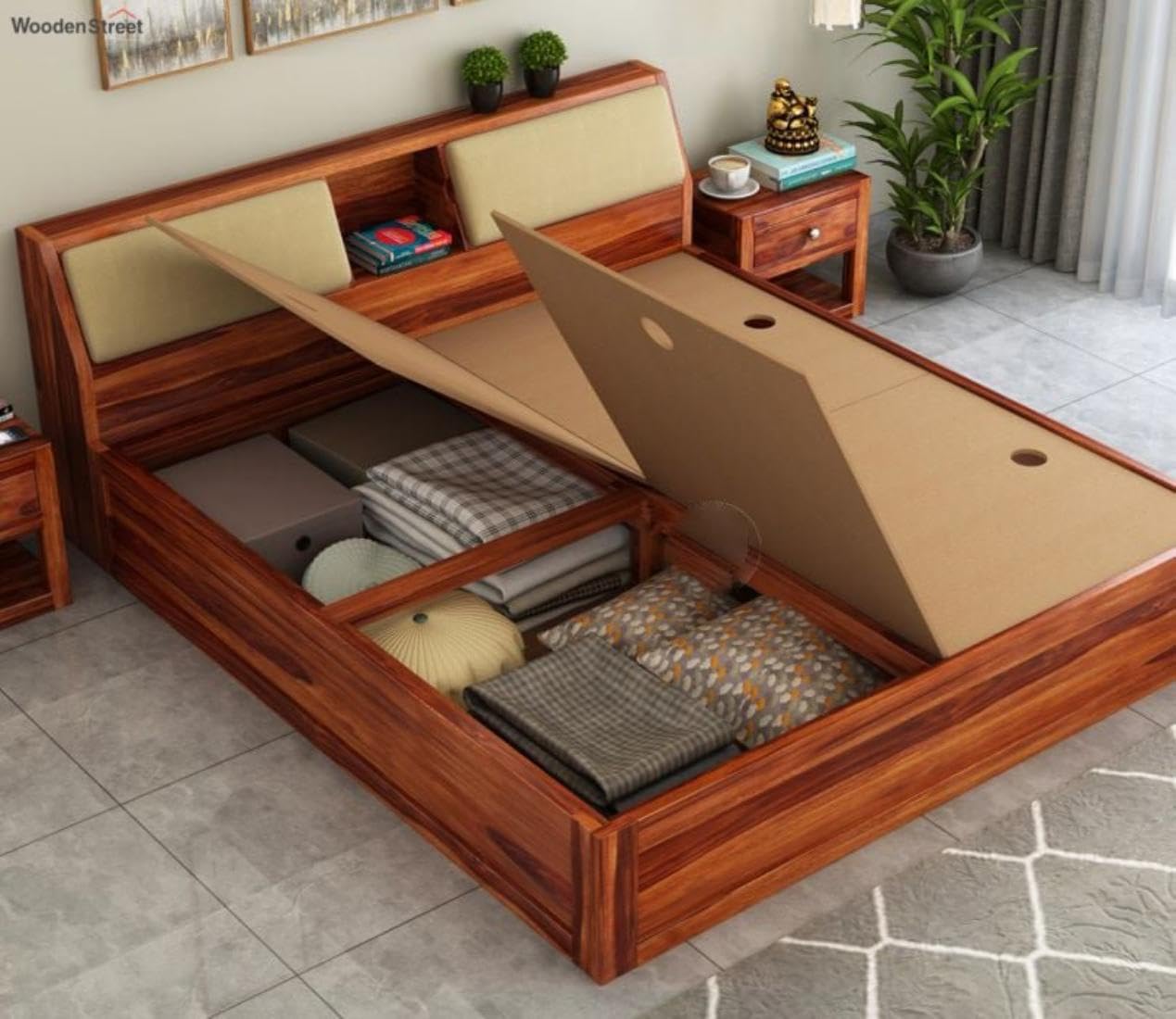 king size bed 17.6