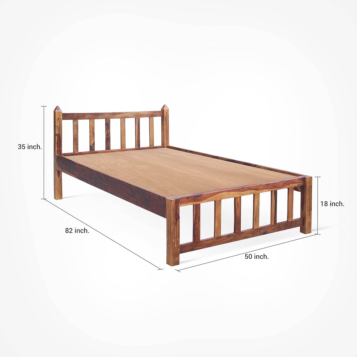 single size bed 4.4