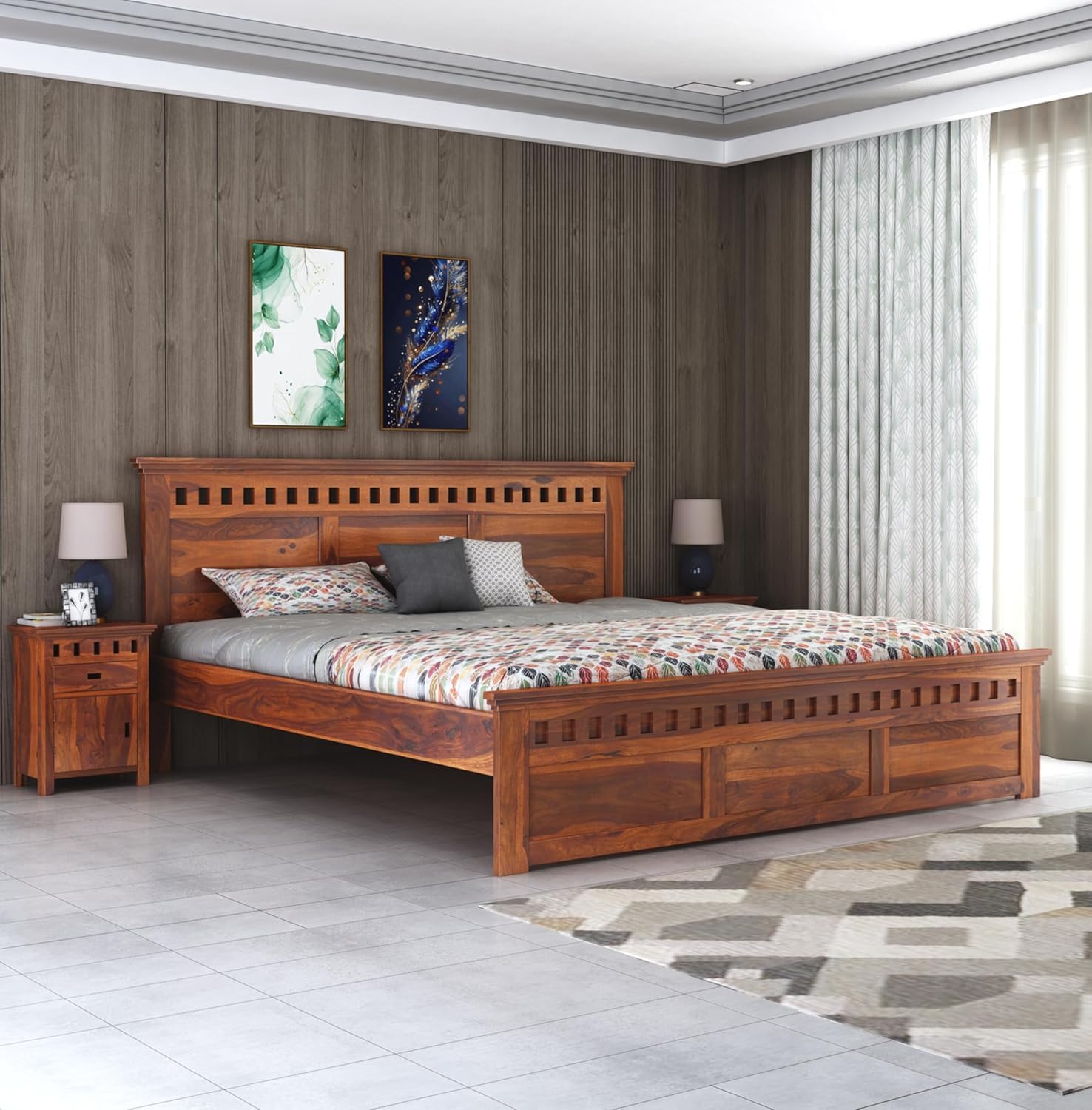 King size bed 18