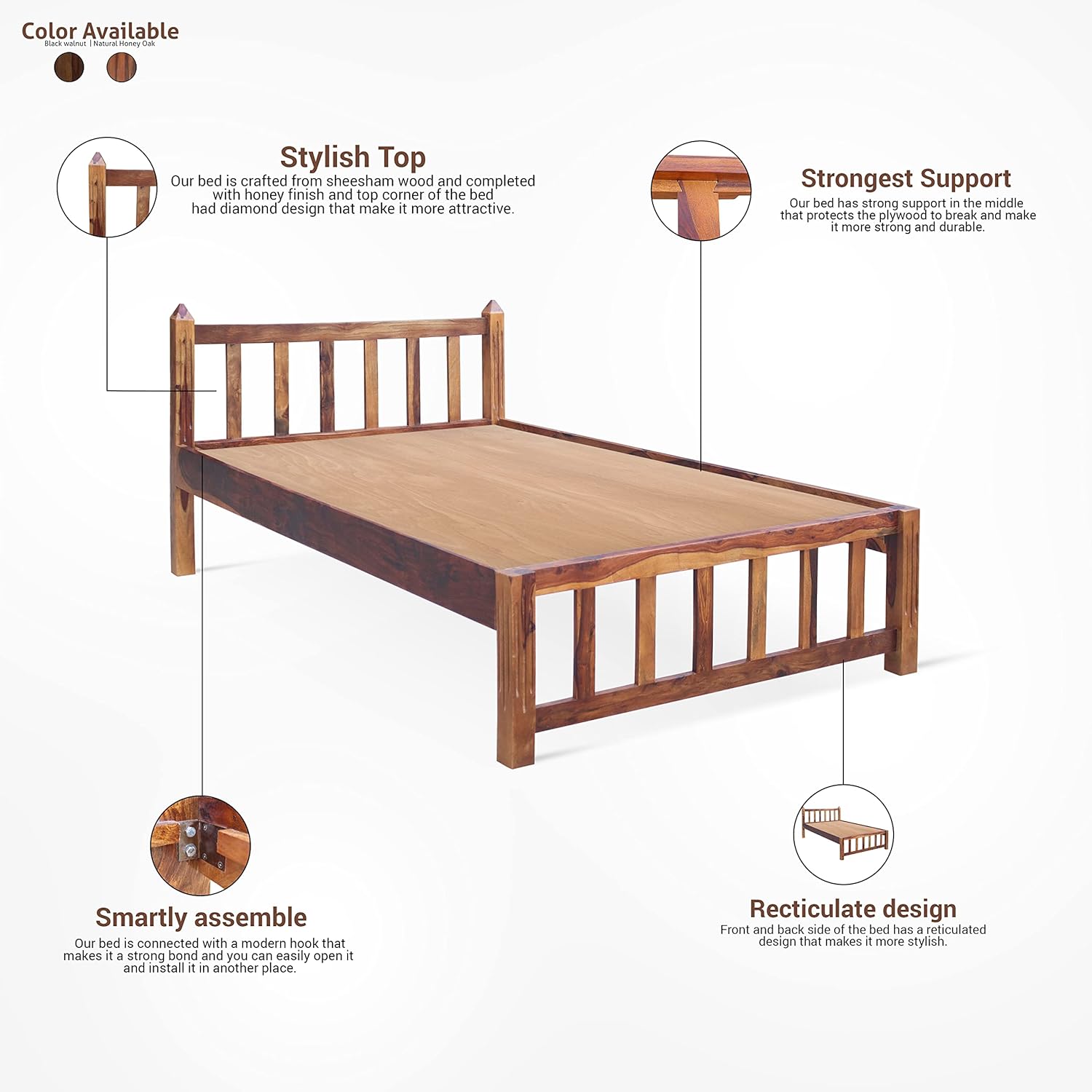 single size bed 4.3